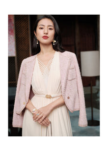 Parisian-Style Coat | Pink