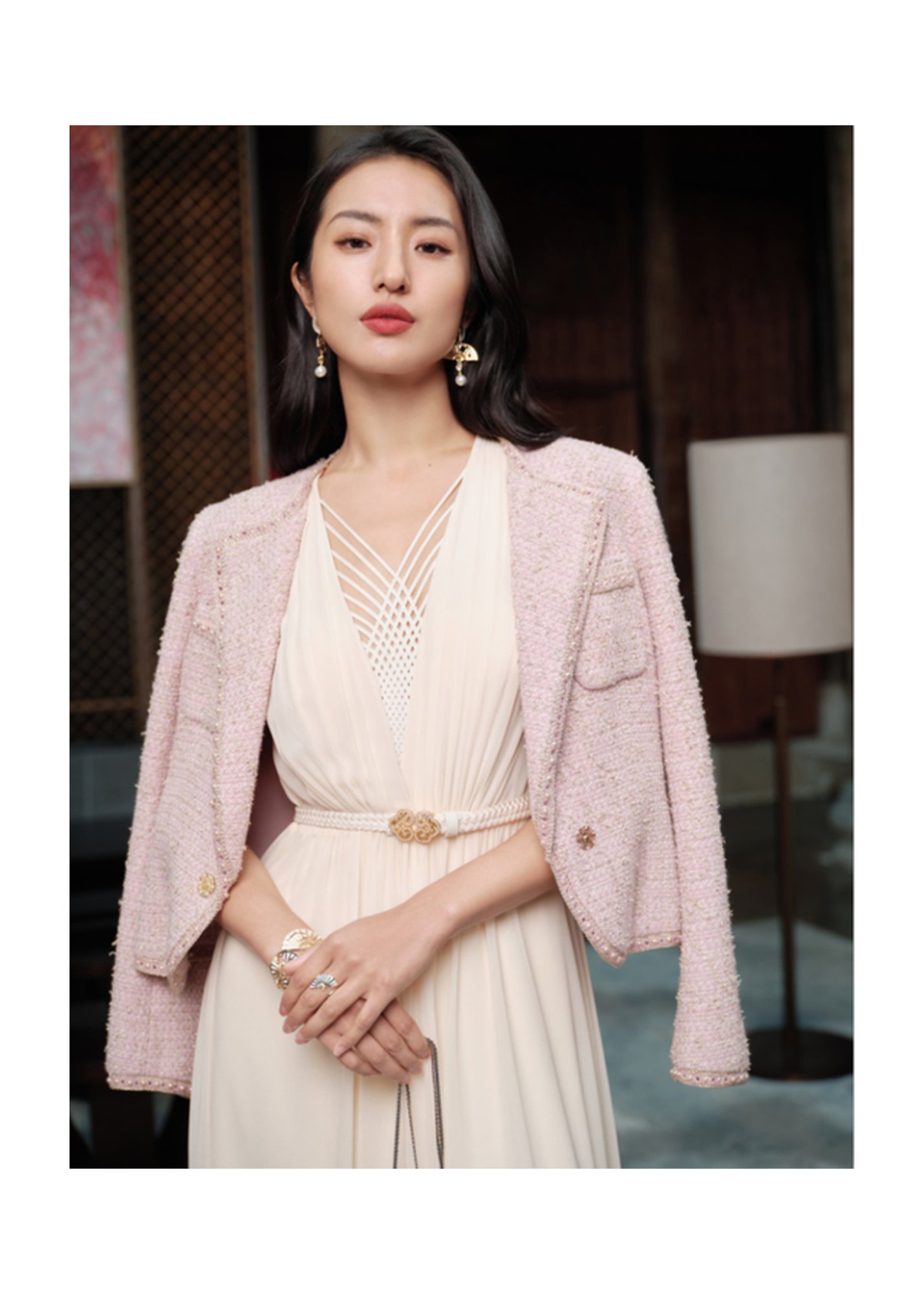 Parisian-Style Coat | Pink