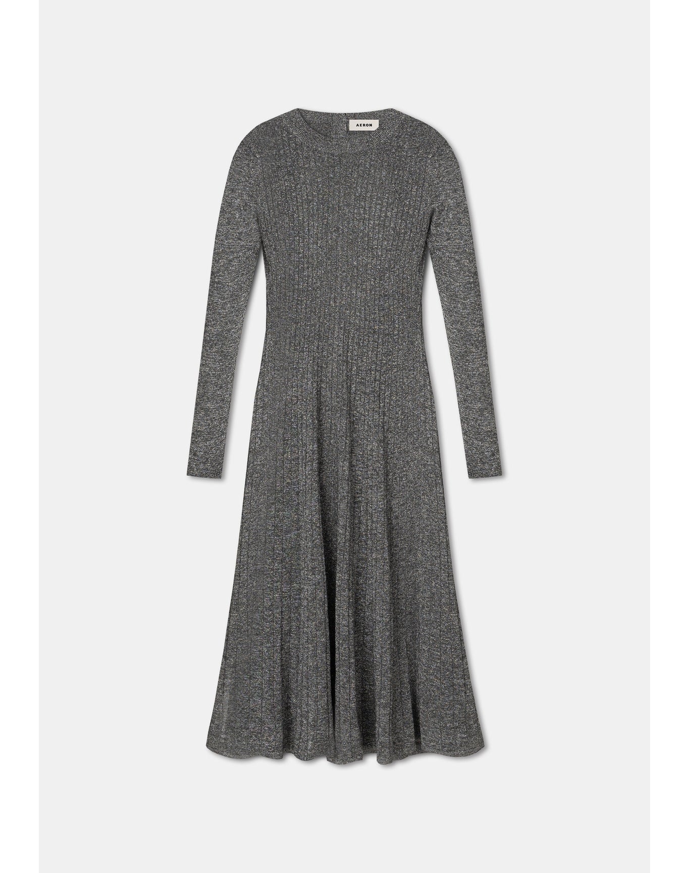Pavlova | Sparkly Ribbed Midi Dress | Storm