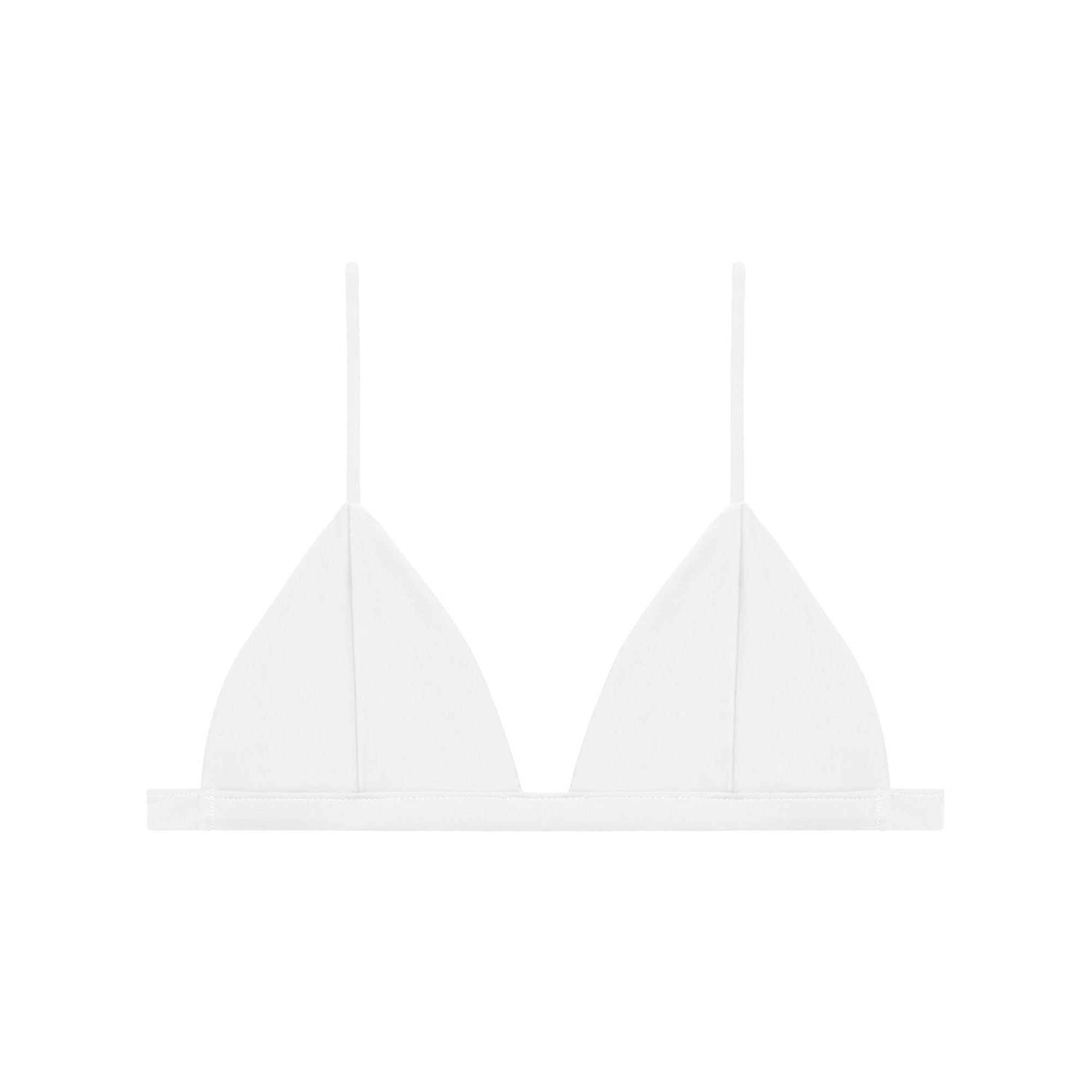 Perfect Match Triangle Top | White Matte