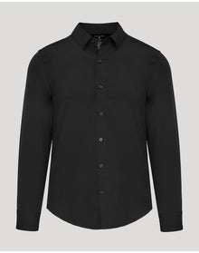 Performance Long Sleeve Dress Shirt | Black