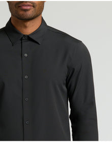 Performance Long Sleeve Dress Shirt | Black