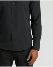Performance Long Sleeve Dress Shirt | Black