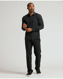 Performance Long Sleeve Dress Shirt | Black