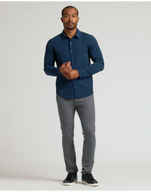 Performance Long Sleeve Dress Shirt | Navy