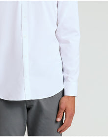 Performance Long Sleeve Dress Shirt | White