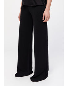 Perth | Slinky Knit Pants | Black