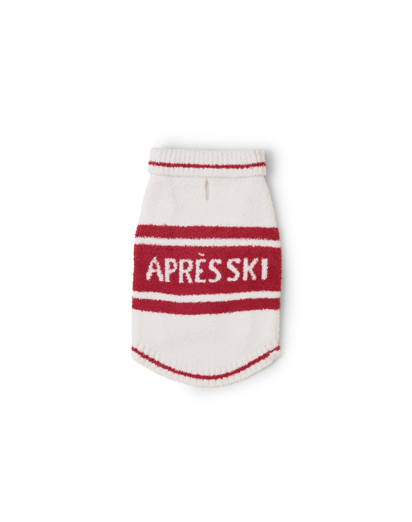 Pet | Cozychic Apres Ski Sweater | Cream-Americana Red