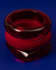 The Formentera Bangle Set | Red