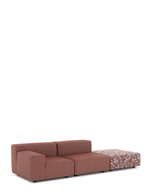 Plastics Outdoor Sofa - Left Arm | Single | Rust