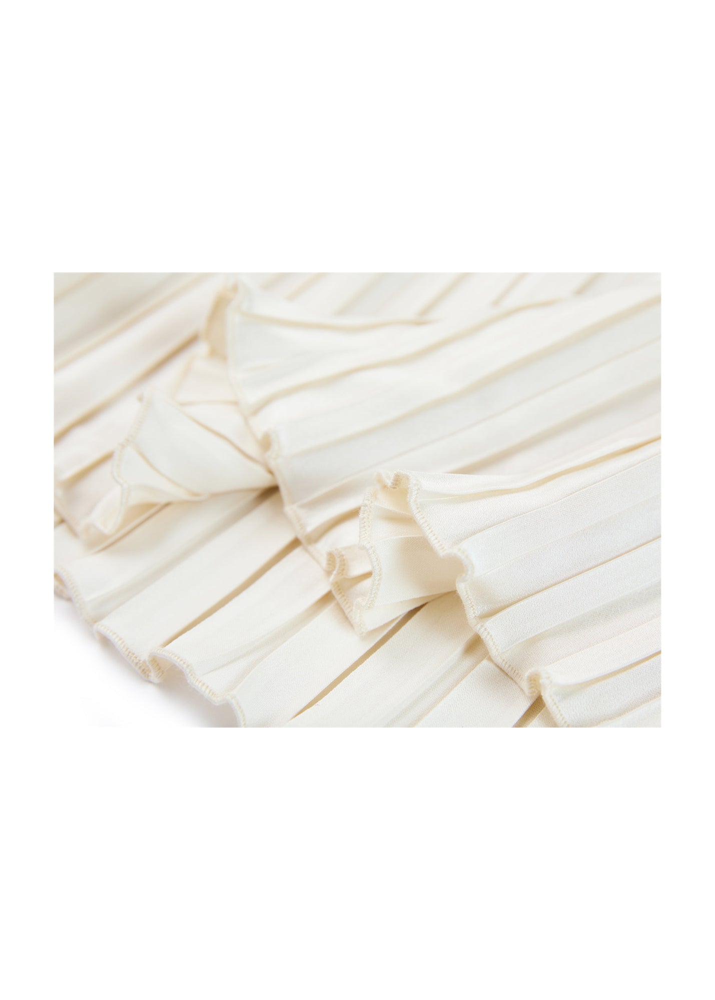 Pleated Waist-Cinched Dress | Golden