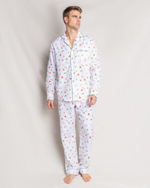 Men's Twill Pajama Set | Shades of Autumn