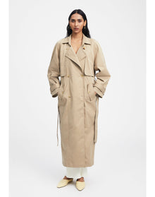 Poppy | Classic Trench Coat | Clay