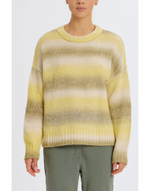 Poppy Ombre Sweater | Yellow