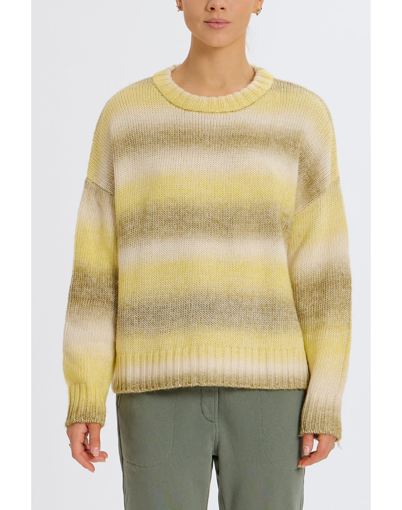 Poppy Ombre Sweater | Yellow