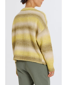 Poppy Ombre Sweater | Yellow
