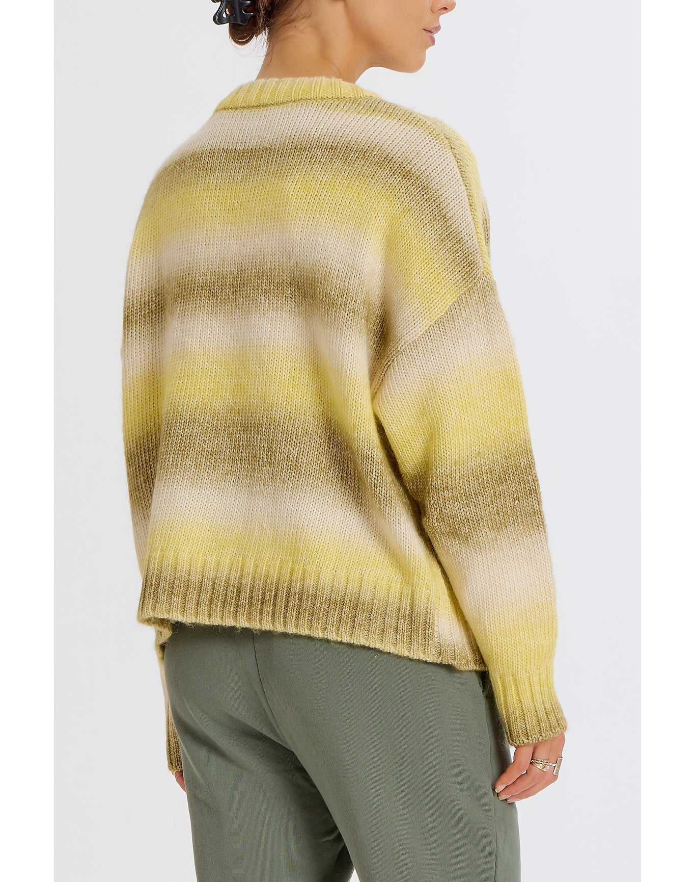 Poppy Ombre Sweater | Yellow