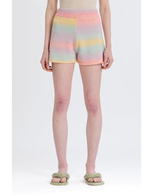 Poppy Ombre Sweater Short | Pastel/Multi