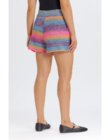 Poppy Ombre Sweater Short | Rainbow/Multi