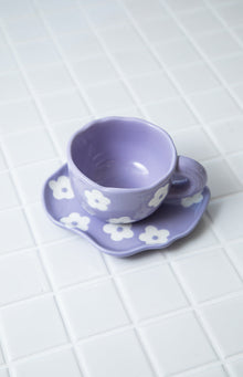 Posy Mug Set | Purple