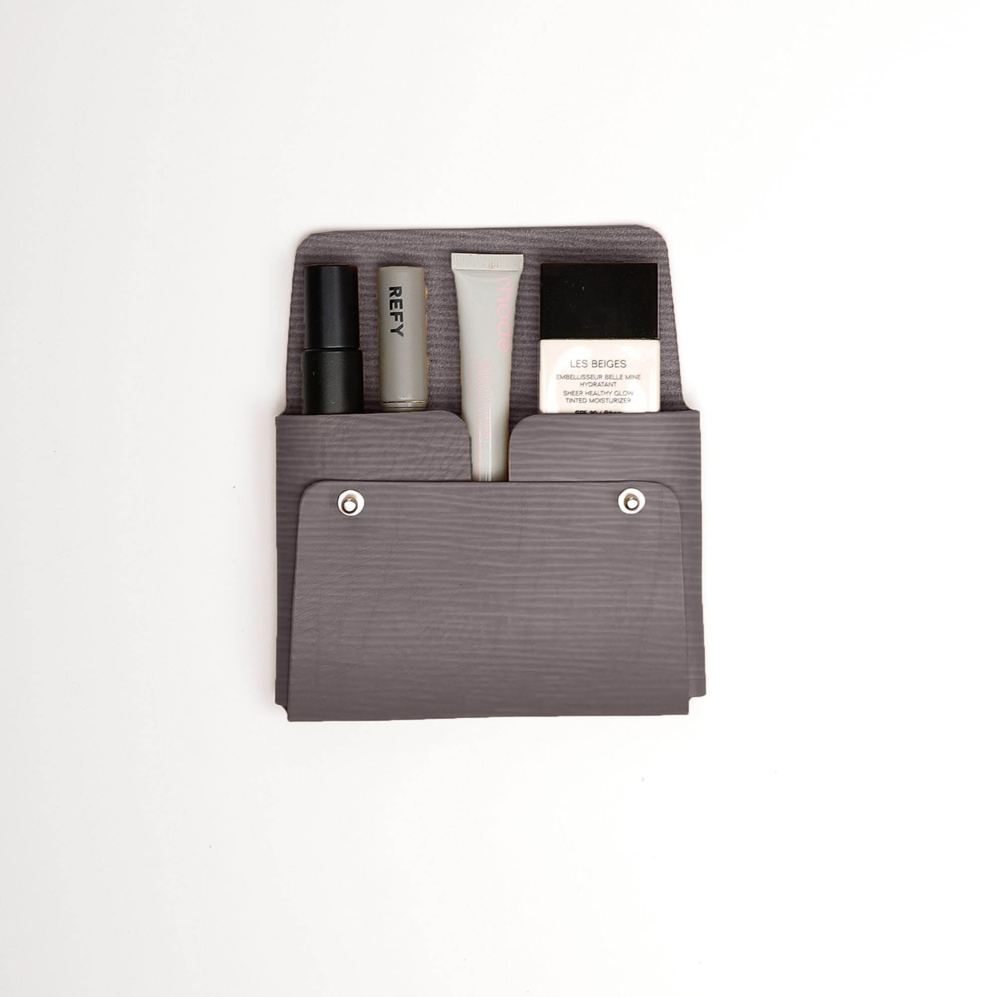 Wavy Medium Pouch | Grey