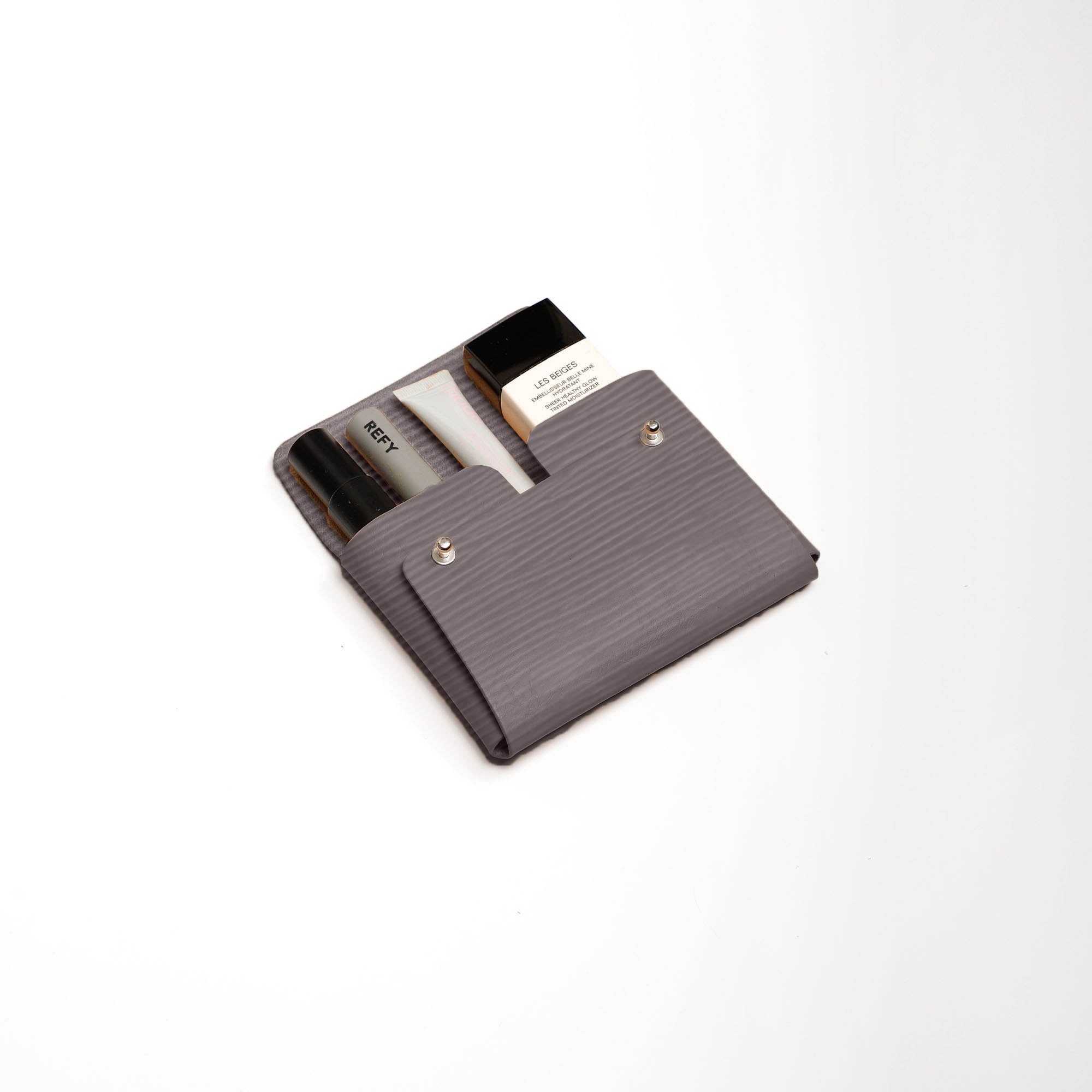 Wavy Medium Pouch | Grey