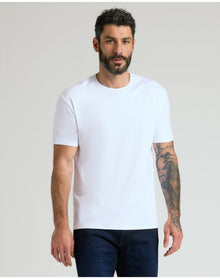 Premium Pima Crew Neck | White