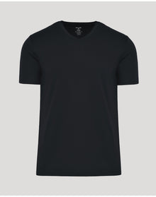 Premium Pima V-Neck | Black