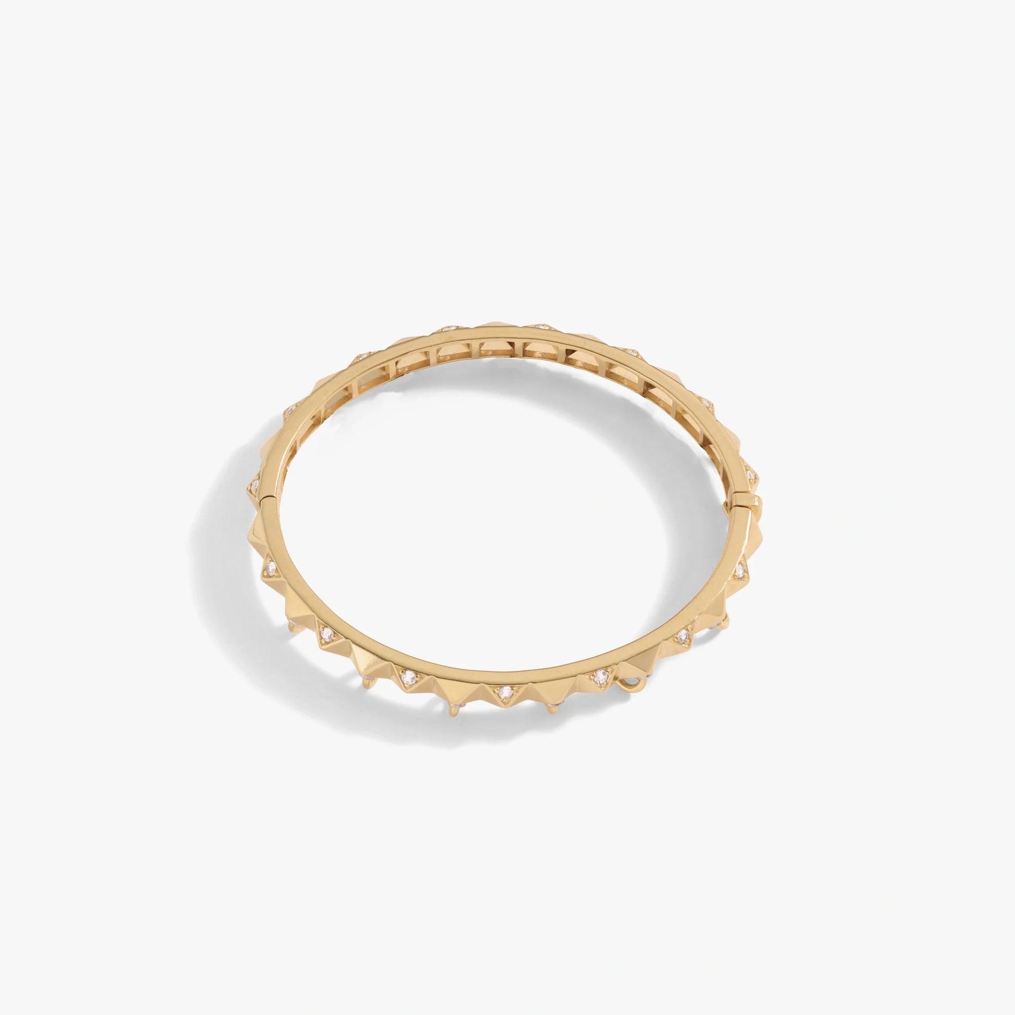 Awe Inspired Bracelets Sapphire Armor Hinge Cuff