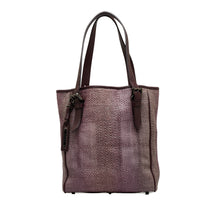 Burberry Pre-Owned Woven Canvas Tote | Women | Purple