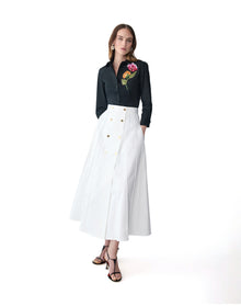 Embroidered Icon Shirt | Black Multi