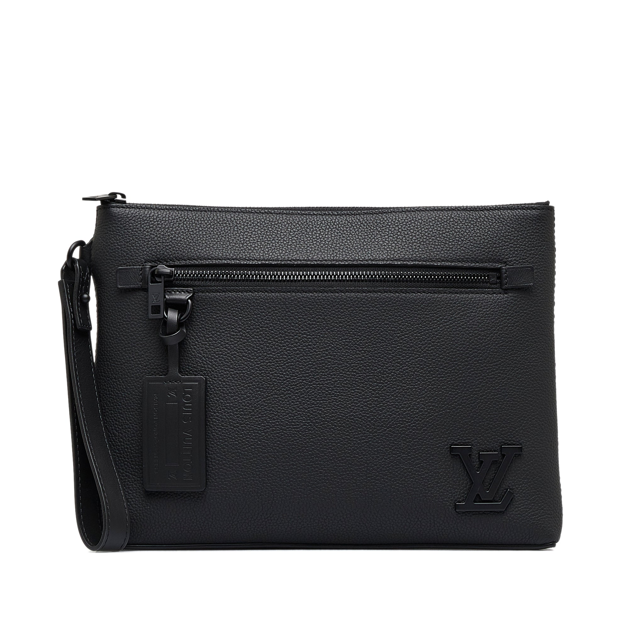 Louis Vuitton Pre-Owned Aerogram Takeoff Pouch | Women | Black