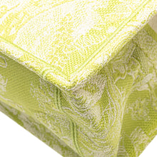 Dior | Pre-Owned Medium Canvas Embroidered Dioriviera Toile De Jouy Book Tote | Green/Light Green
