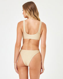 Riviera Beach Shimmer Stripe | Model: Taylor (size: S)