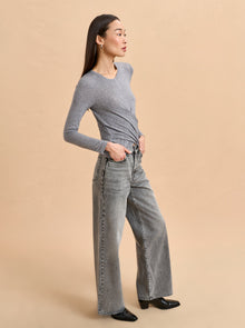 Angelique Top | Grey
