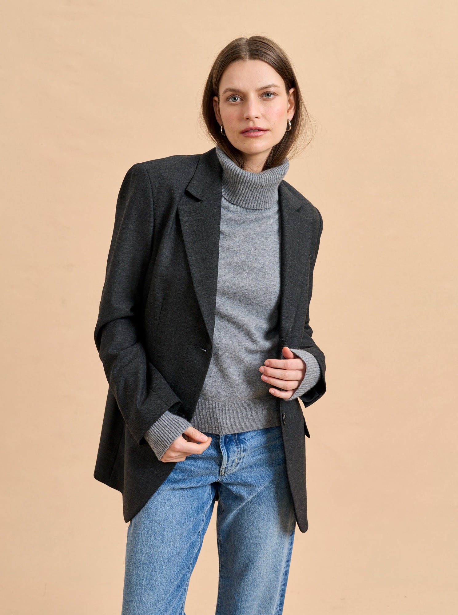 Marceau Blazer | Charcoal
