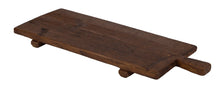 Footed Tray | Bordeaux