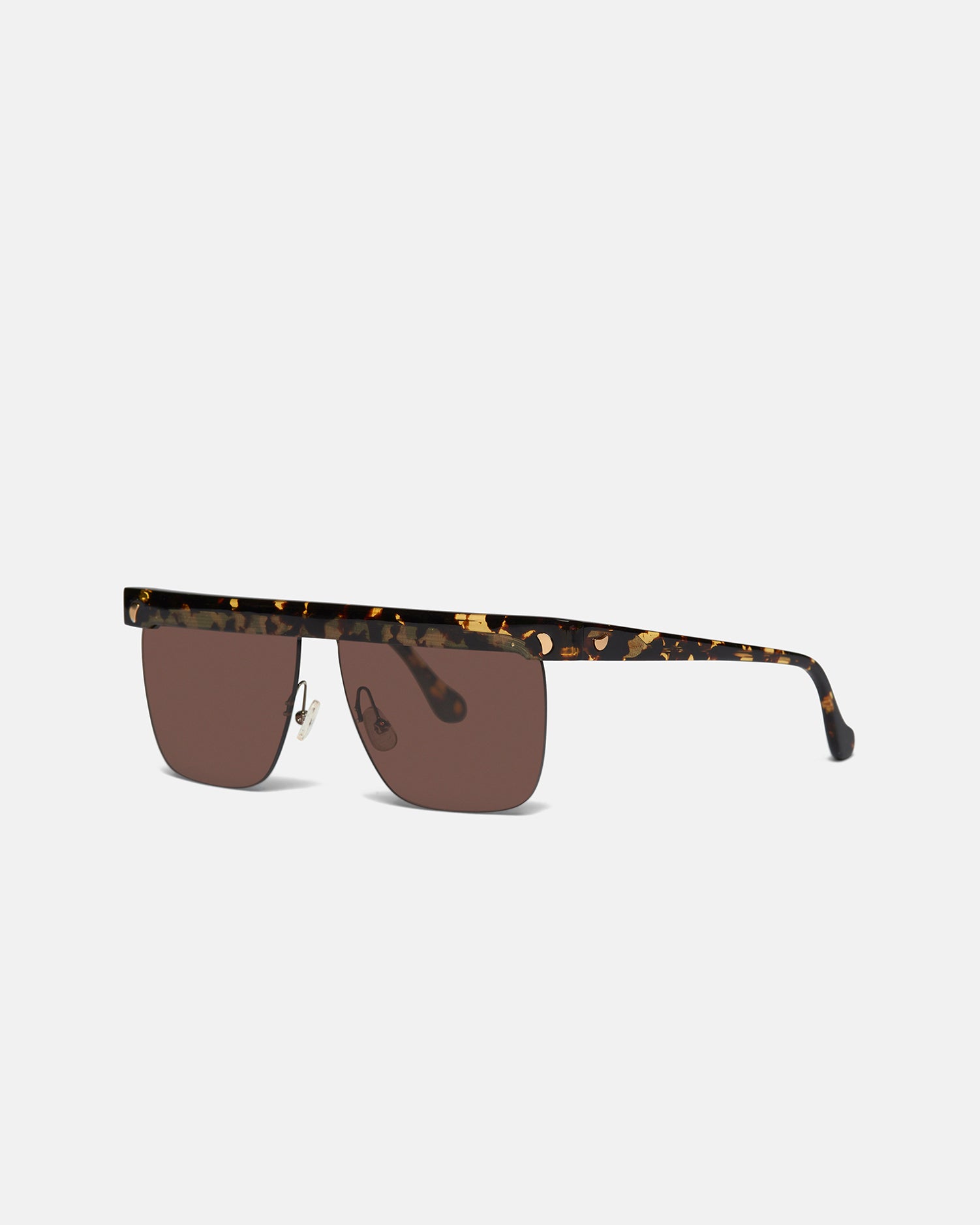 Rigel Square-Frame Sunglasses | Brown Eyewear