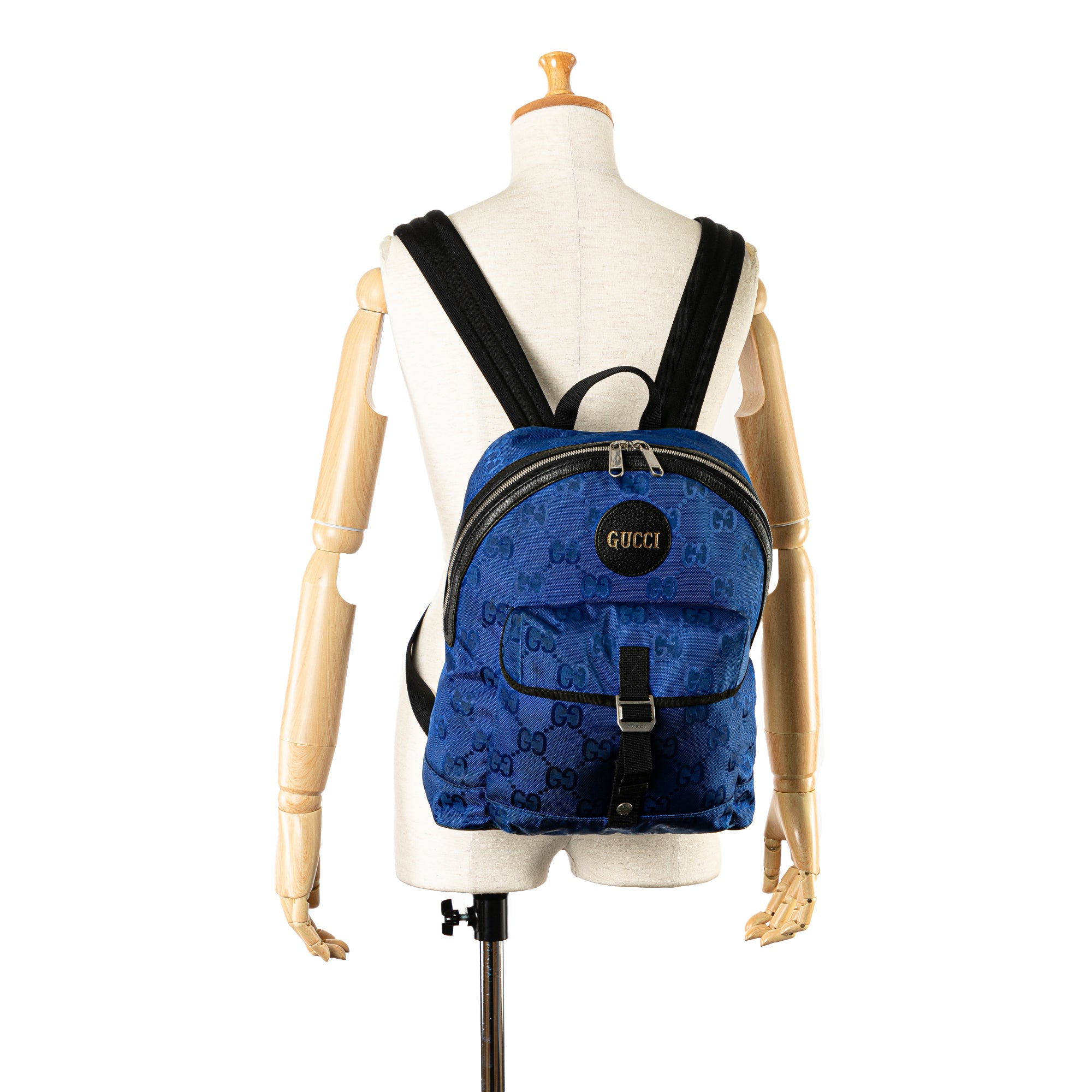 Gucci Pre-Owned GG Nylon Off The Grid Backpack | Women | Blue