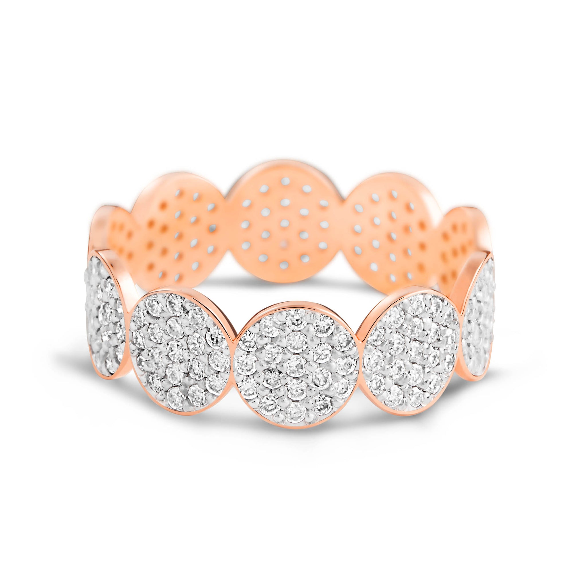 Mini Ever Diamond Eternity Band | 18K Rose Gold