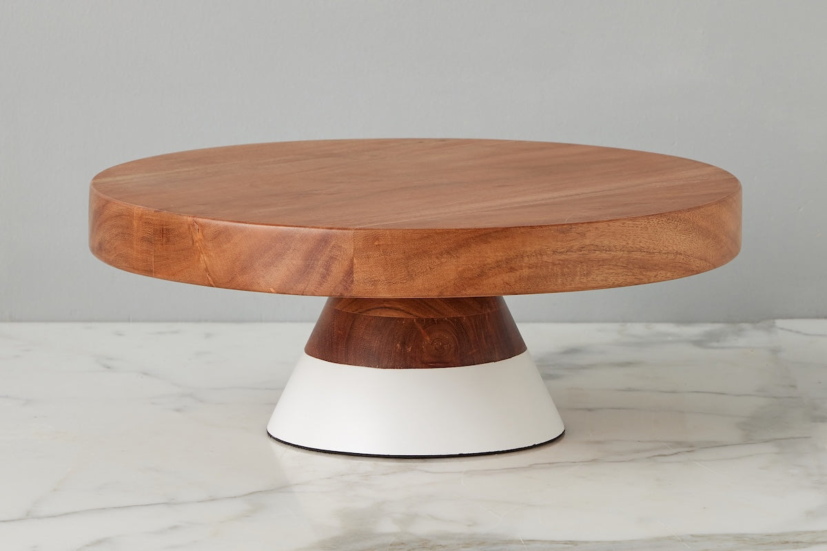 Mod Cake Stand | White | Medium