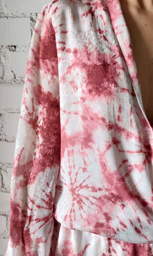 Rococo Sand | Ava Viscose Crepe Jacquard Short Dress | Rose Wood