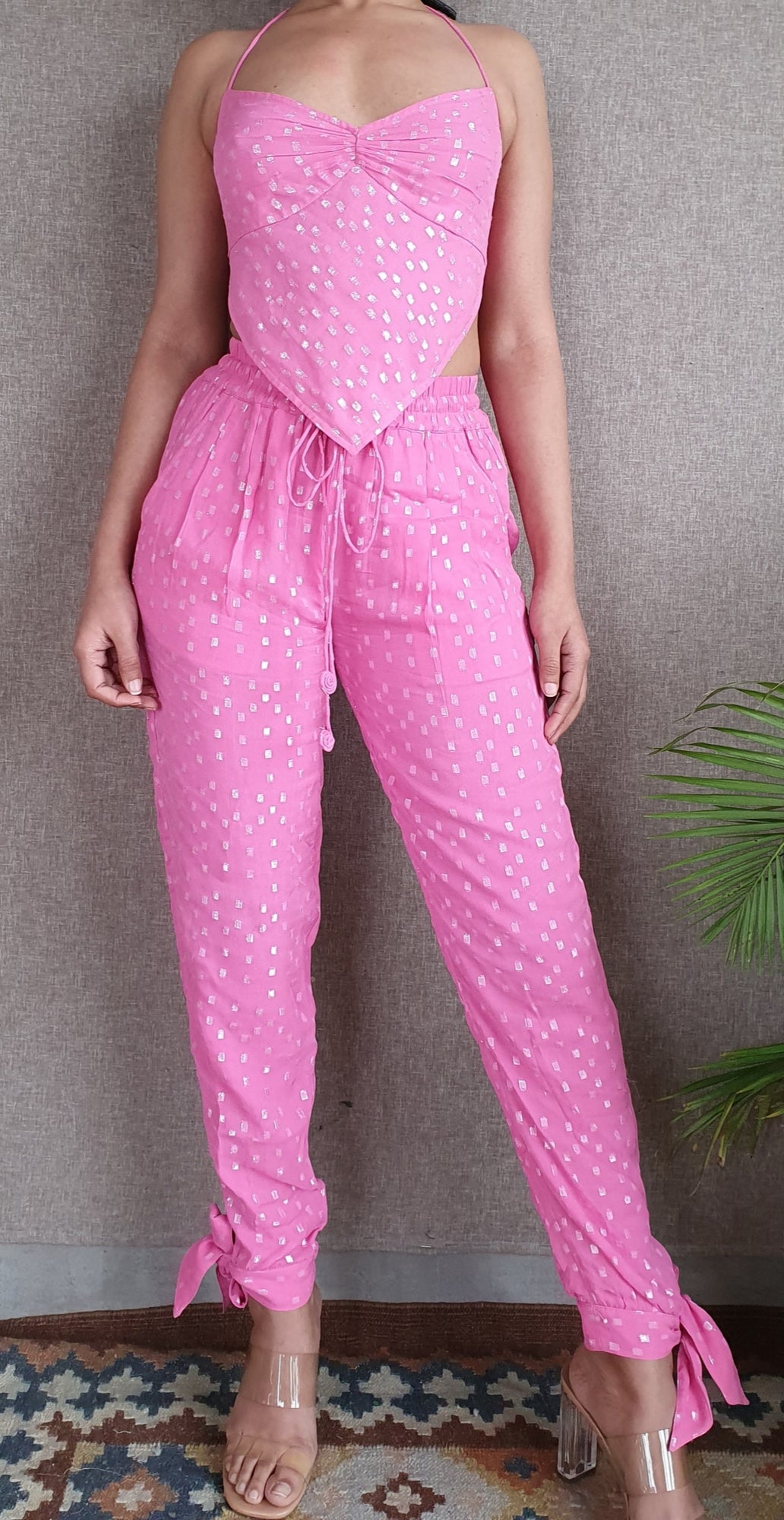 Fuchsia  Jogger Pants