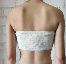 Womens | Moss Cotton Schiffli Bandeau | White