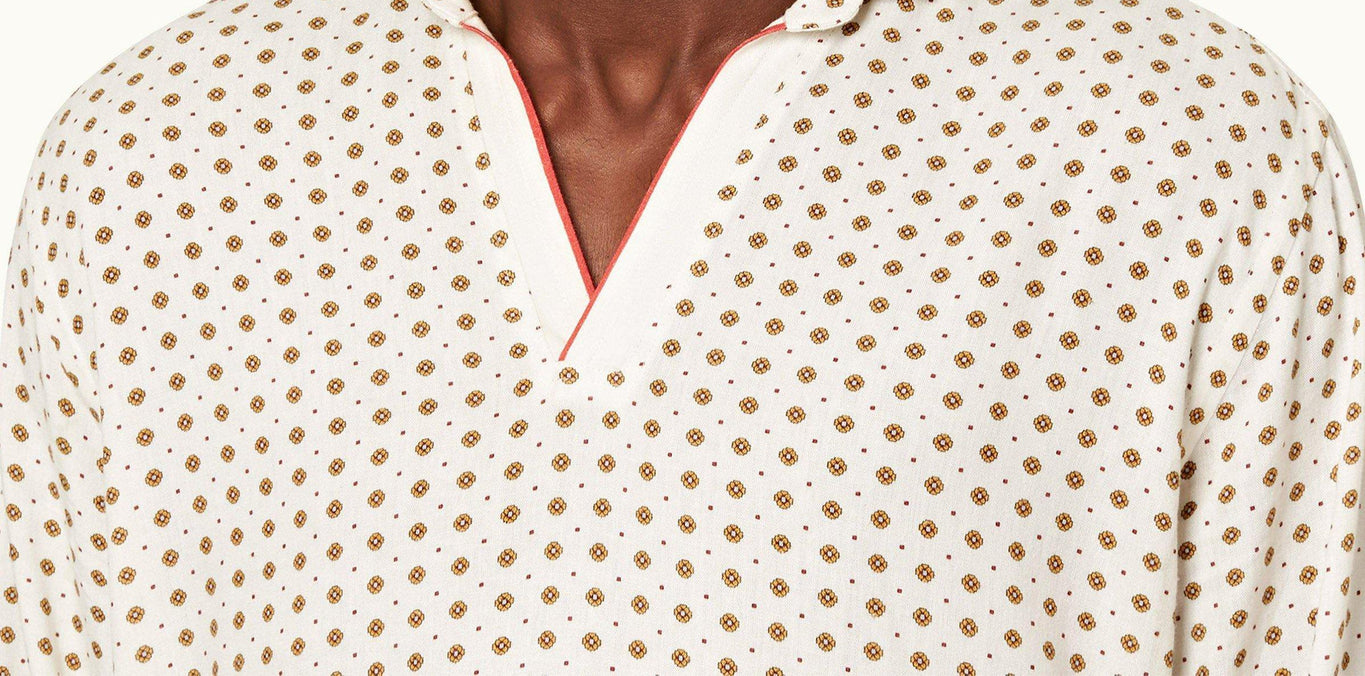 Ridley Cravat Relaxed Fit Overhead Shirt | Sea Mist