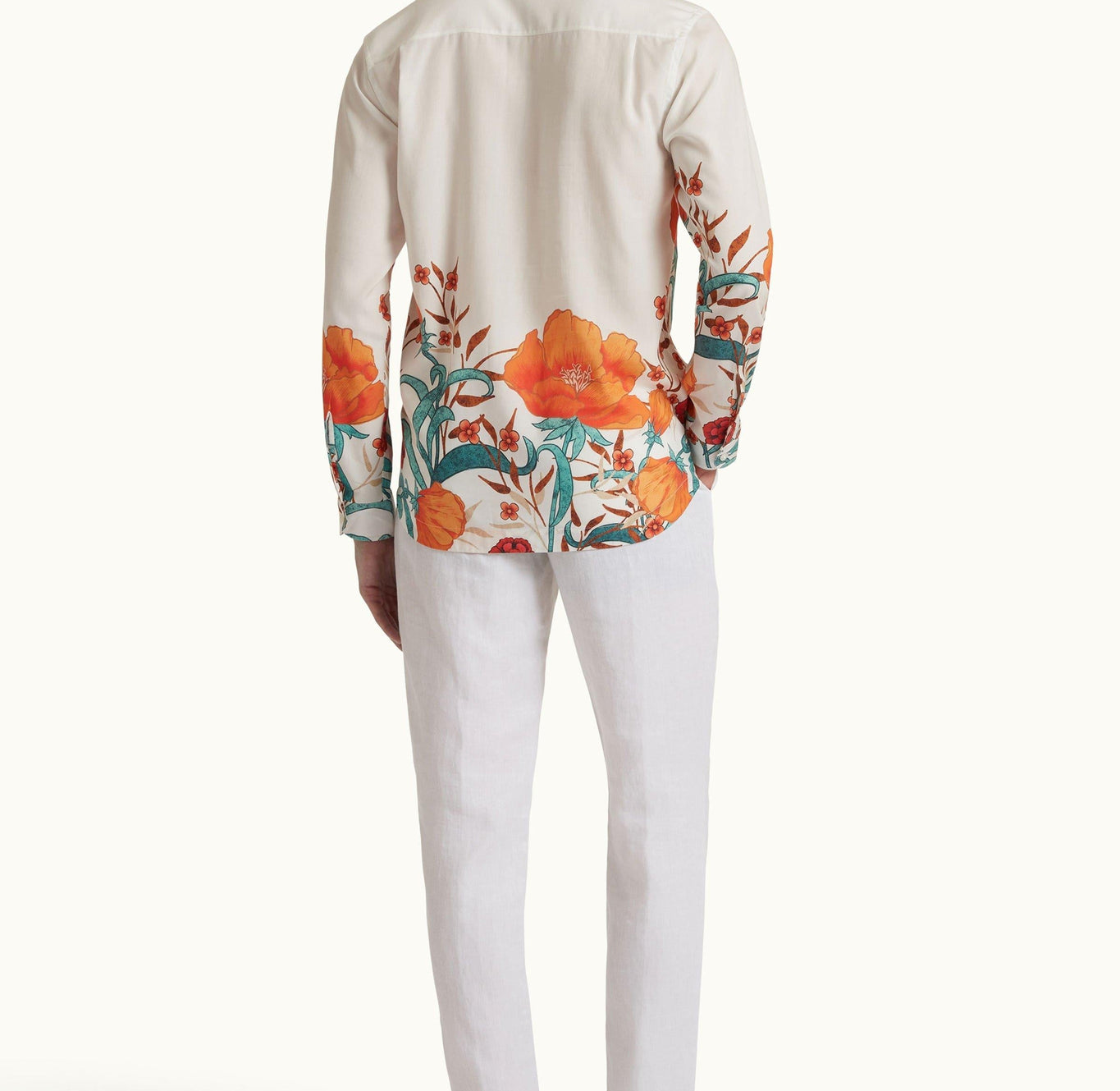 Ridley Morpheus Print Relaxed Fit Classic Collar Shirt, Multicolour | Multicolour