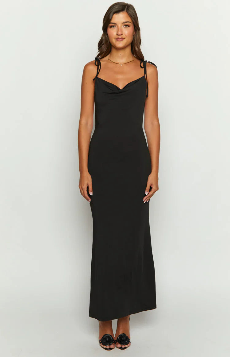Riley Maxi Dress | Black