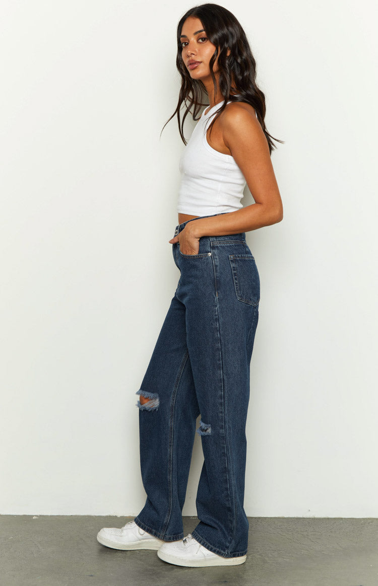 Robin Denim Jeans | Dark Blue