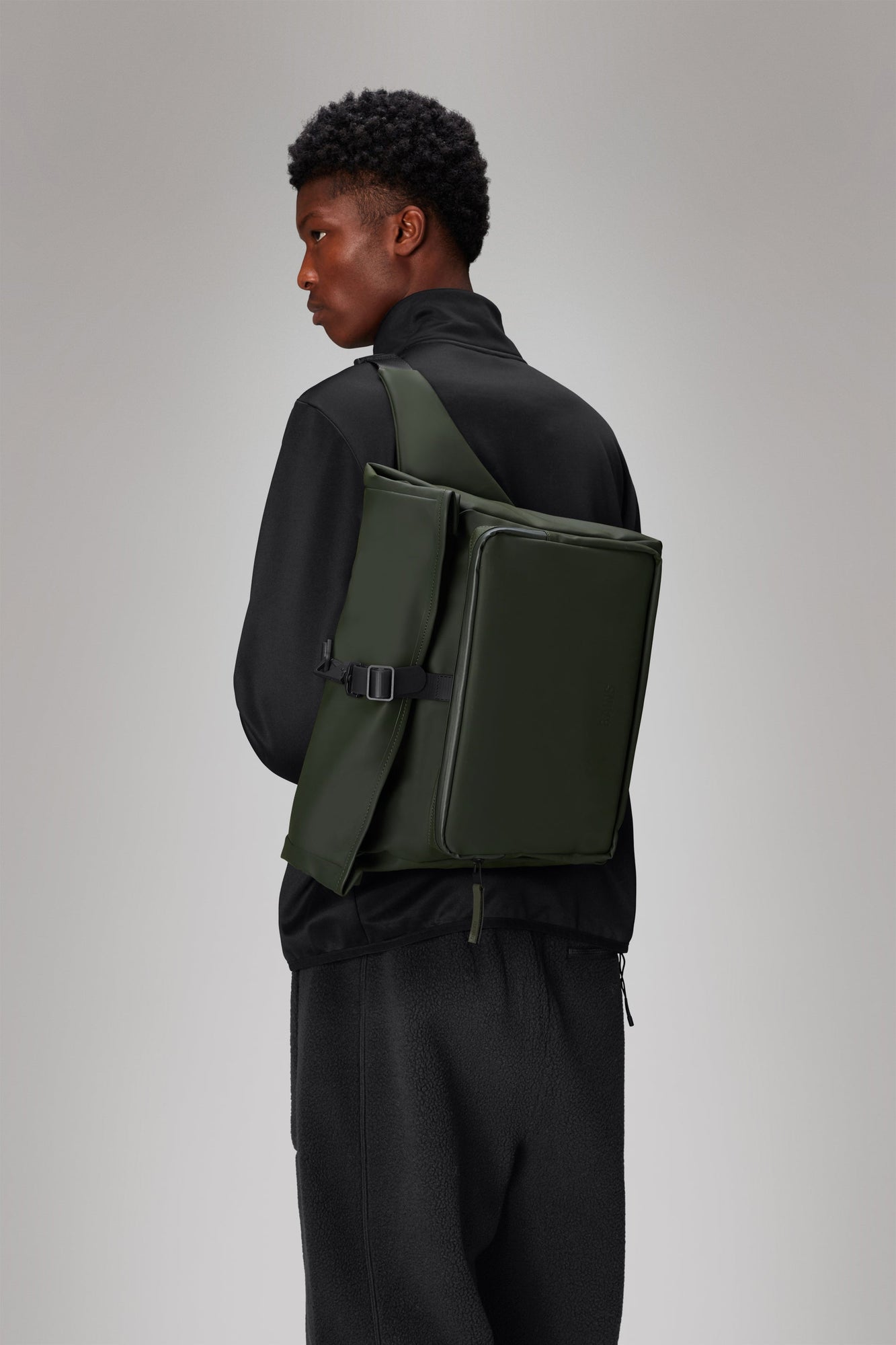 Rolltop Commuter Bag | Green