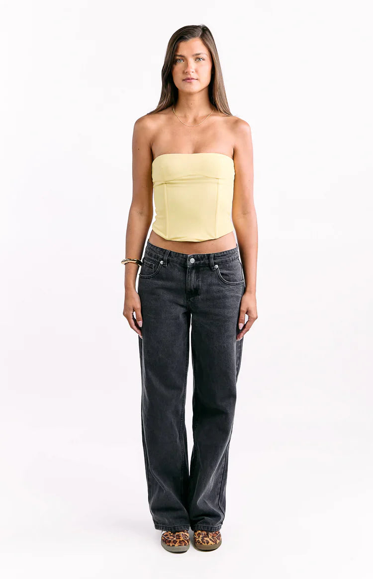 Romeo Corset Top | Yellow